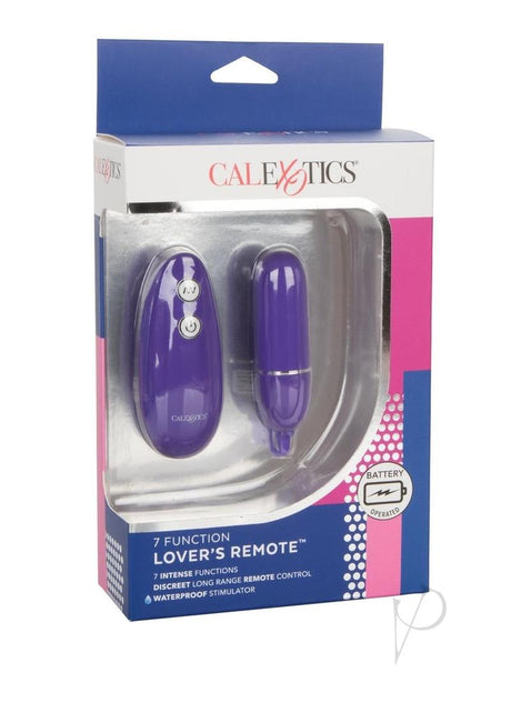 7 Function Lovers Bullet with Remote Control - Purple