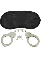 Dominant Submissive Collection Metal Handcuffs - Silver