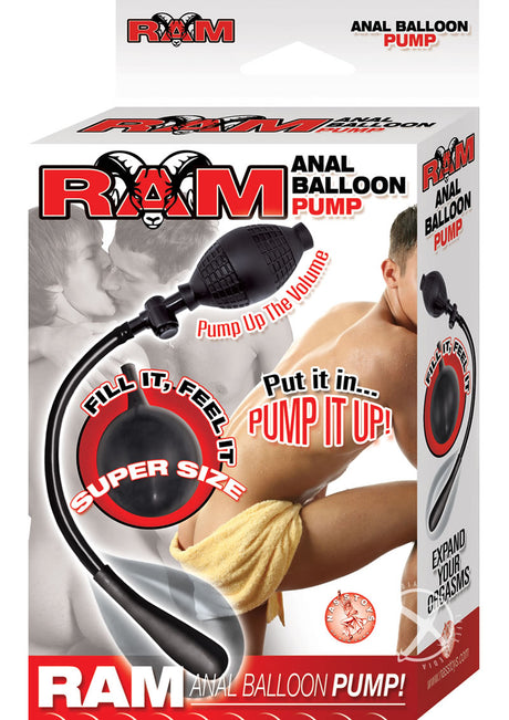 Ram Anal Balloon Pump - Black