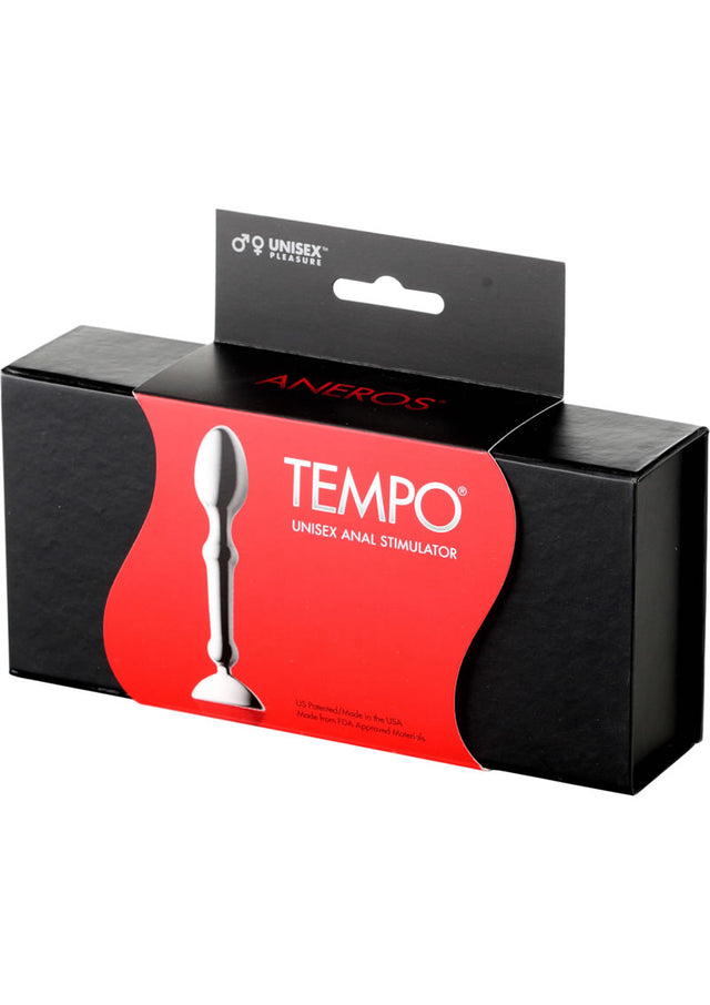 Tempo Unisex Anal Stimulator Metal