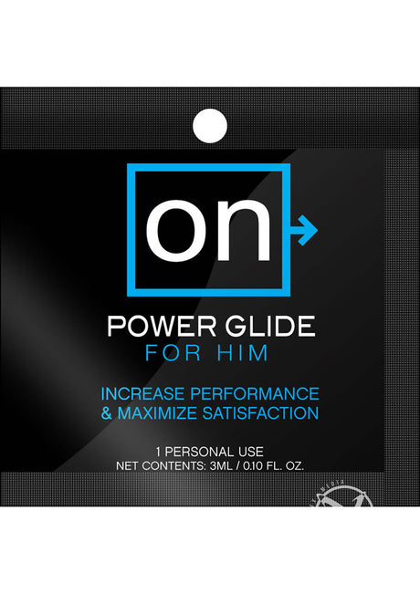 Sensuva On Power Glide For Him Enhancement Gel 3ml (100 per refill)