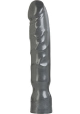 American Bombshell Big Boy Dildo 11.4in - Gun Metal