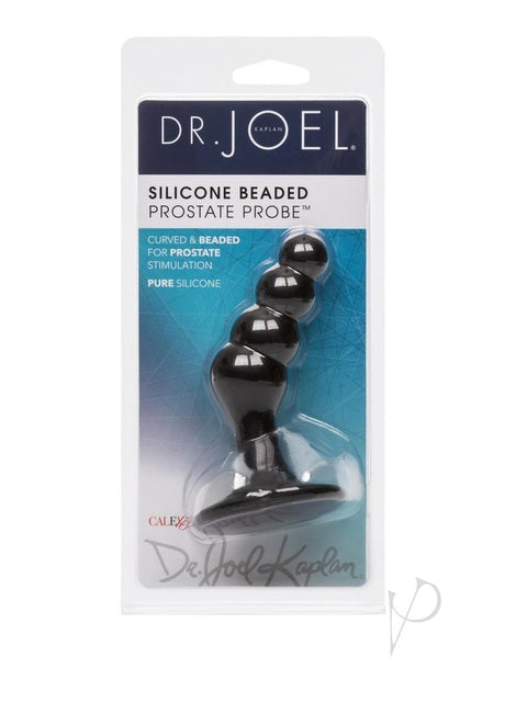 Dr. Joel Kaplan Silicone Beaded Prostate Stimulator- Black