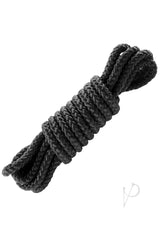 Fetish Fantasy Mini Silk Rope 6ft - Black