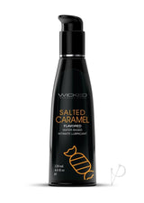 Wicked Aqua Water Based Flavored Lubricant Salted Caramel 4oz