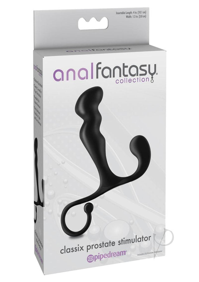 Anal Fantasy Collection Classix Prostate Stimulator 4in - Black