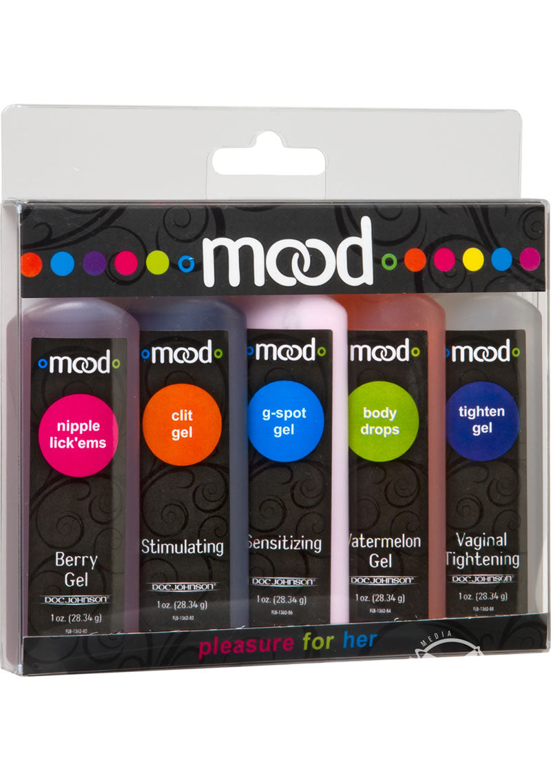 Mood Pleasure For Her Enhancement Gels 1oz (5 Per Kit)