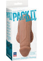 Pack It Heavy Dildo 5.5in - Caramel