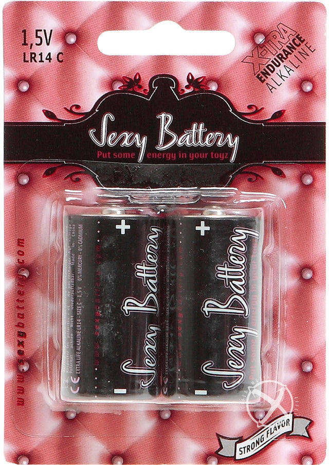 Sexy Battery Xtra Endurance Alkaline Batteries LR14 C/ 1.5V (2 Pack)