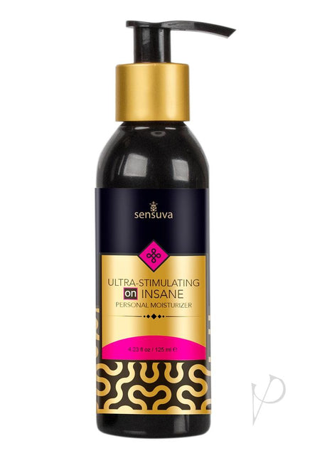Sensuva Ultra Stimulating On Insane Hybrid Lubricant 4oz