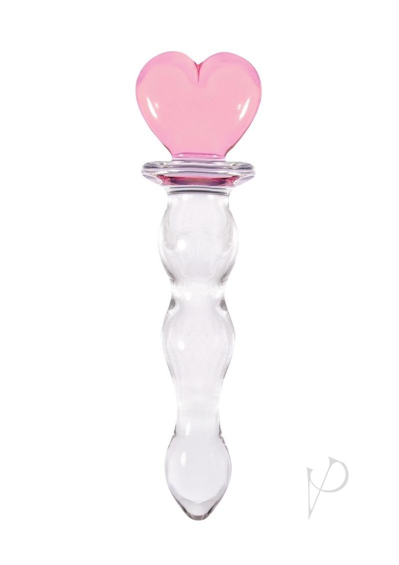 Crystal Premium Glass Heart Of Glass - Pink