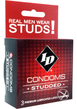 ID Studded Condom (3 Pack)