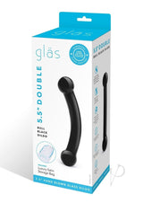 Glas Double Bull Black Dildo