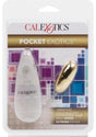 Pocket Exotics Vibrating Gold Bullet - Gold