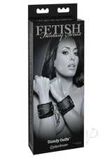 Fetish Fantasy Series Cumfy Cuffs Adjustable Black