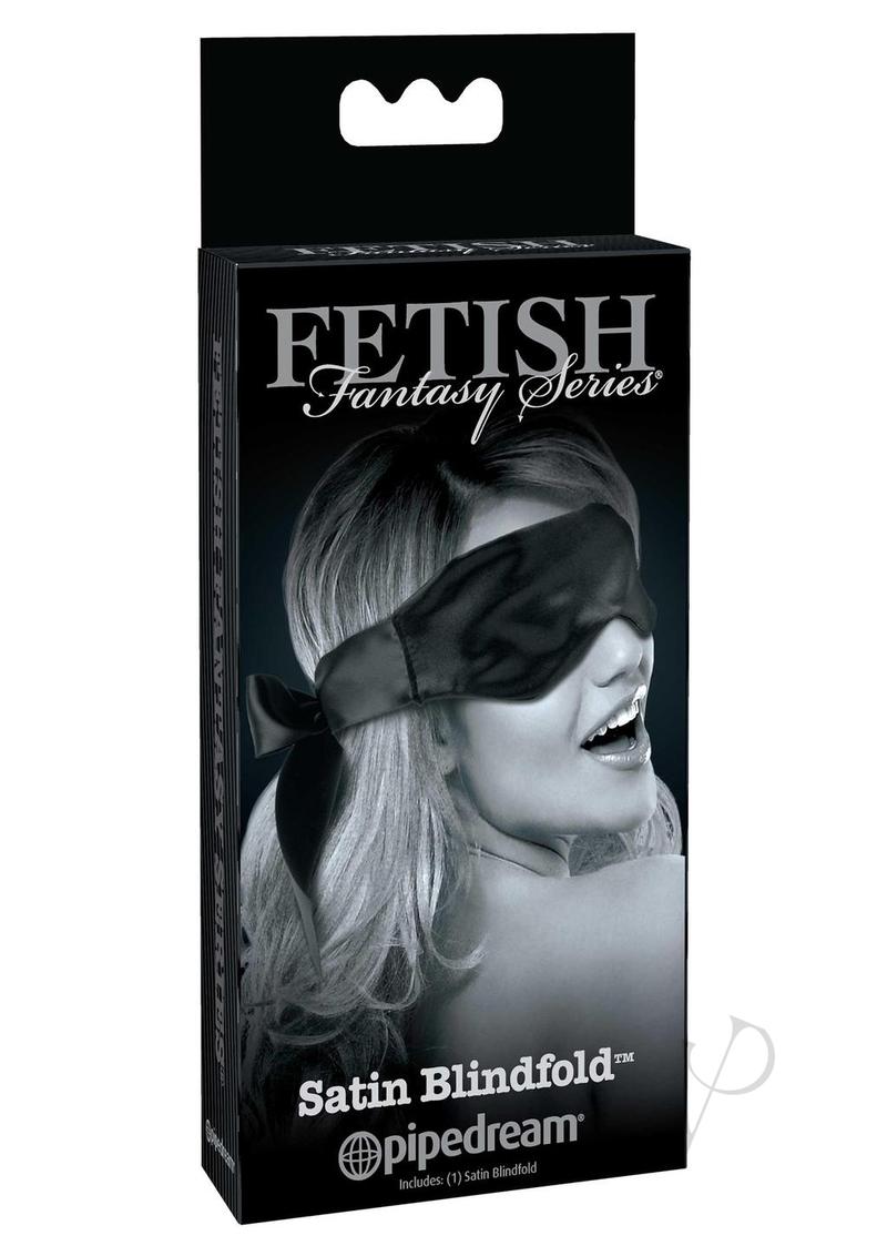 Fetish Fantasy Series Limited Edition Satin Blindfold Black