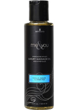 Me and You Pheromone Infused Luxury Massage Oil Vanilla Sugar Sweet Pea 4.2oz