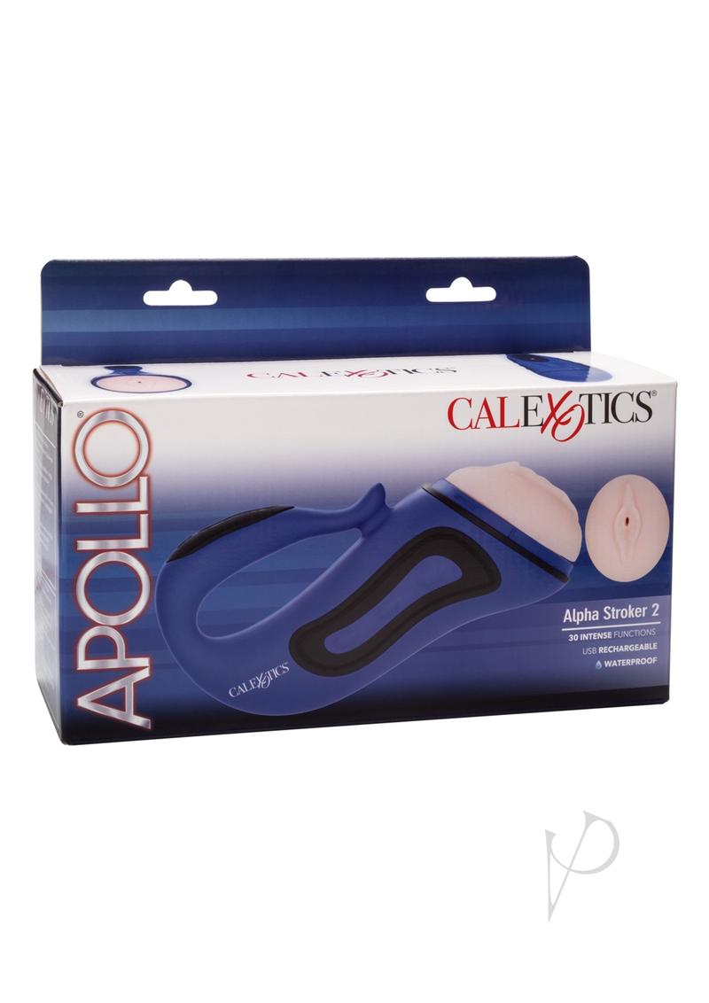 Apollo Alpha Stroker 2 Rechargeable Masturbator Waterproof 10in