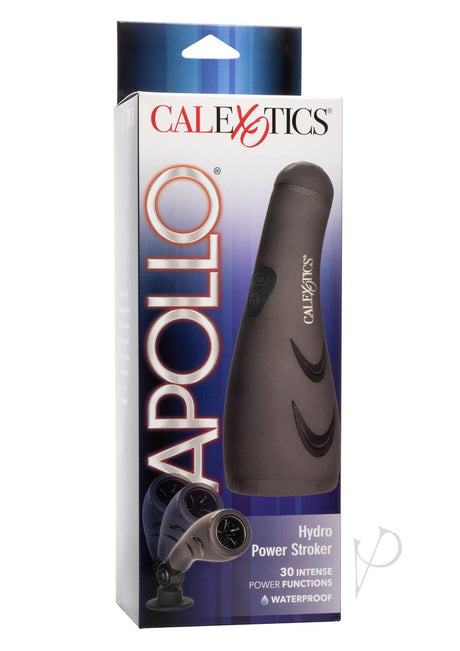 Apollo Silicone Vibrating Hydro Power Stroker - Gray