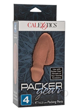 Packer Gear Packing Penis 4in - Chocolate