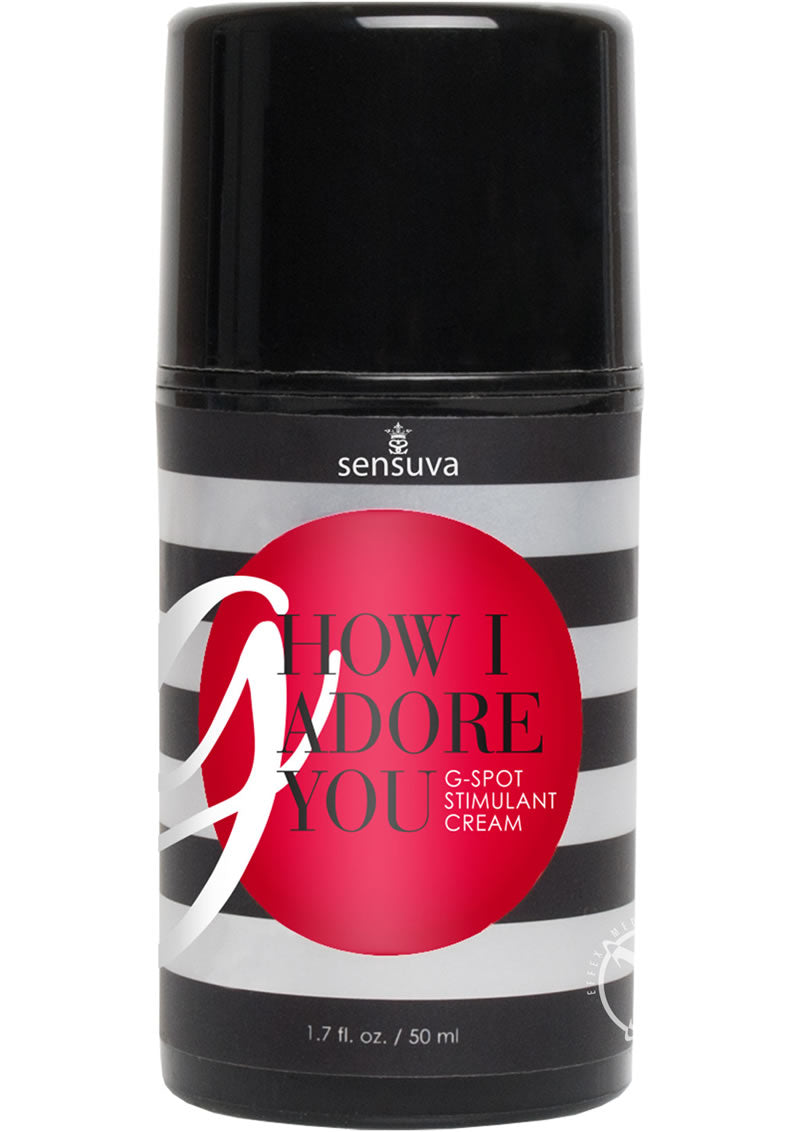 Sensuva G How I Adore You G Spot Stimulant Cream For Her 1.7oz