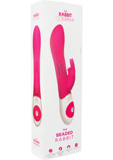 The Rabbit Company The Beaded Rabbit Rechargeable Silicone G-Spot Vibrator - Pink