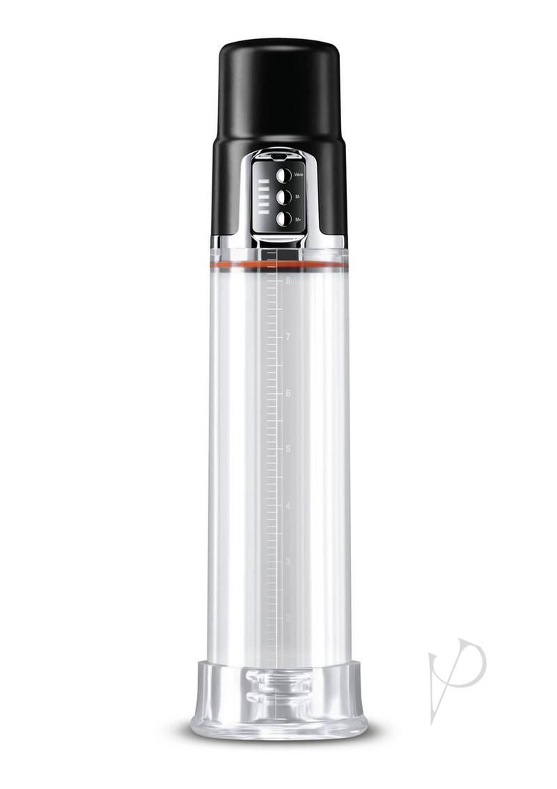 Renegade Powerhouse Rechargeable Penis Pump - Clear/Black