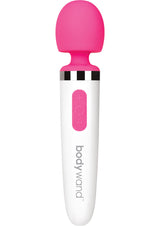 Bodywand Aqua Mini Rechargeable Silicone Wand Massager - Pink