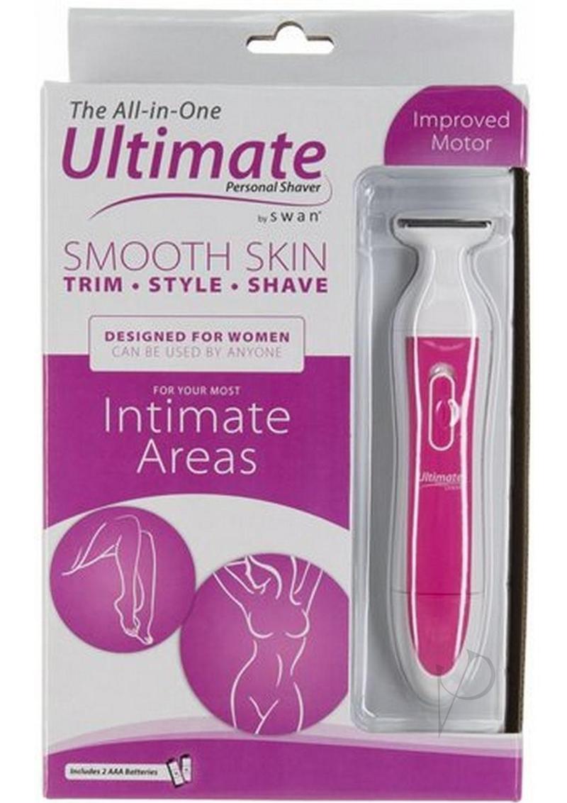 Swan The All In One Ultimate Personal Shaver Kit For Women -Pink/White