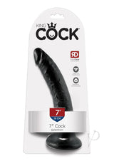 King Cock Dildo 7in - Black