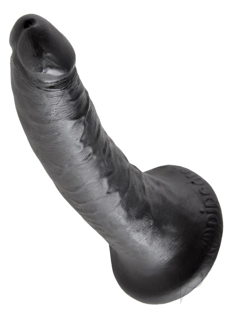 King Cock Dildo 7in - Black