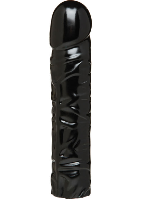 Vac-U-Lock Classic CodeBlack Dildo 8in - Black