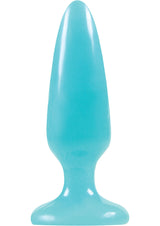 Firefly Pleasure Plug Butt Plug Glow In The Dark - Blue