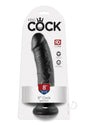 King Cock Dildo 8in - Black