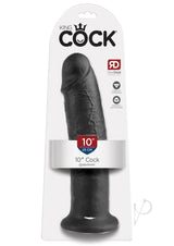 King Cock Dildo 10in - Black