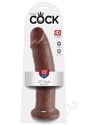 King Cock Dildo 10in - Chocolate