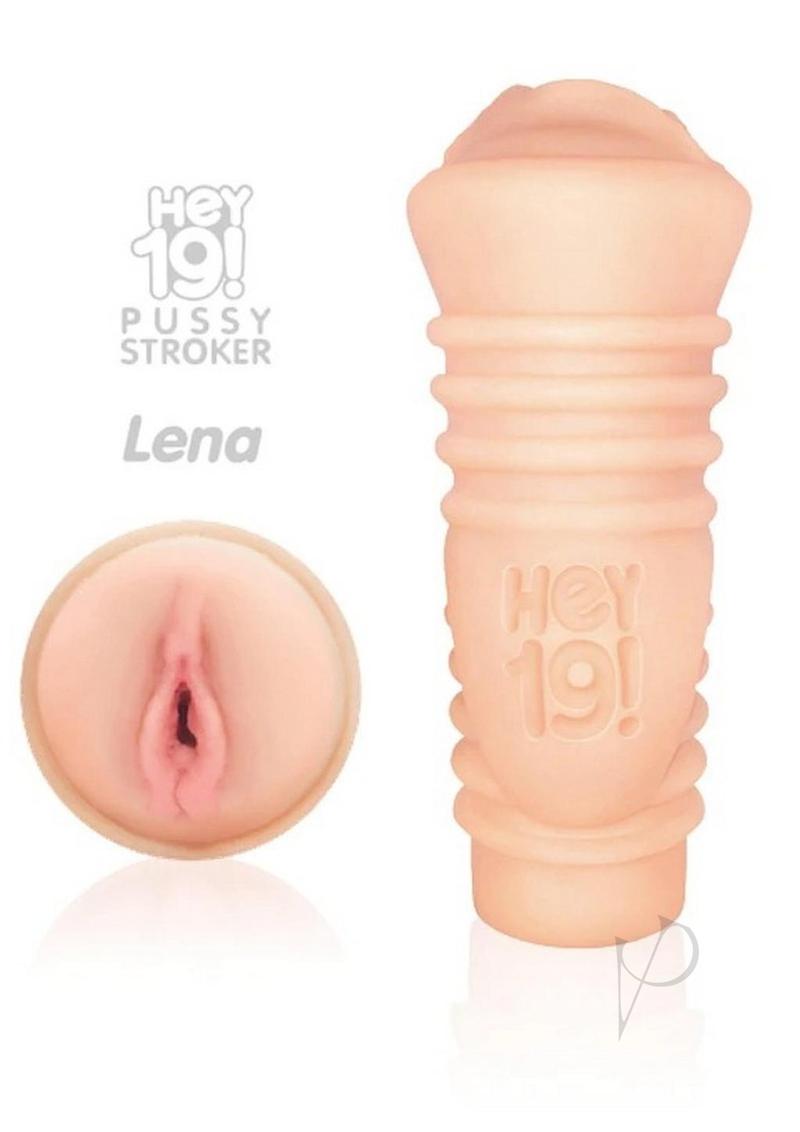 Hey 19! Vibrating Teen Pussy Stroker Lena