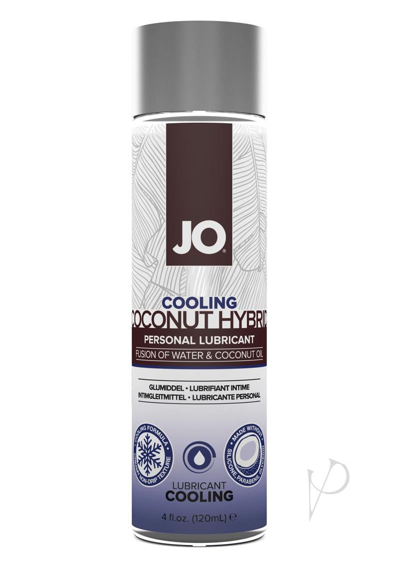 JO Silicone Free Coconut Hybrid Cooling Lubricant 4oz