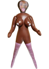 Mercedes Inflatable Love Doll - Chocolate