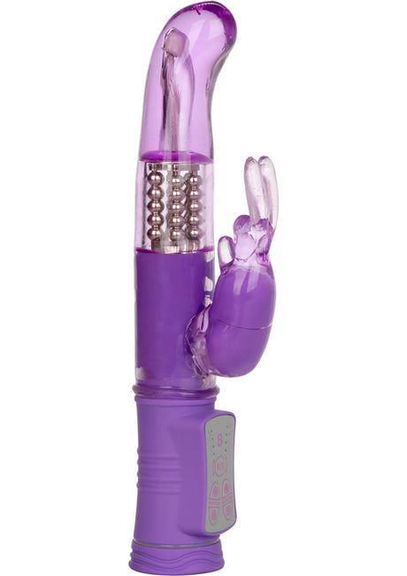 Shane`s World Jack Rabbit G Beaded Vibrator - Purple