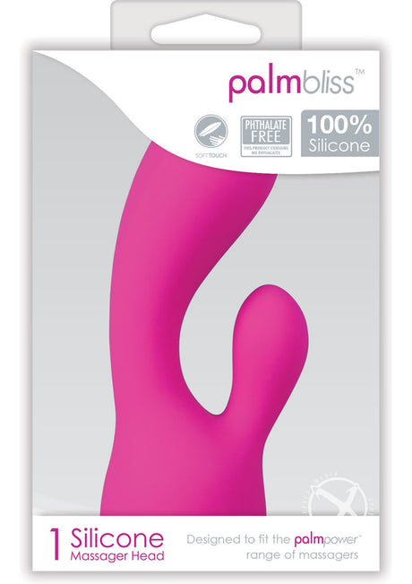 PalmBliss Silicone Massager Head Attachment - Pink