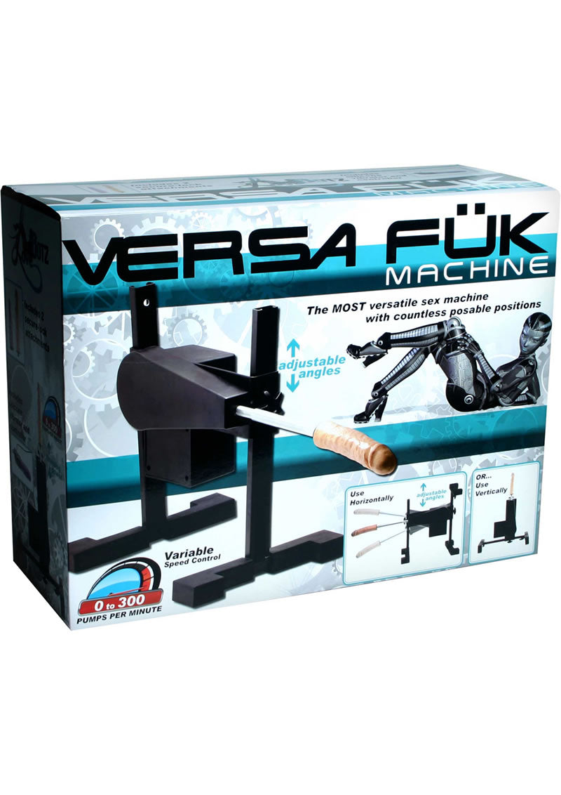 LoveBotz Versa F&#xfc;k Machine - Black