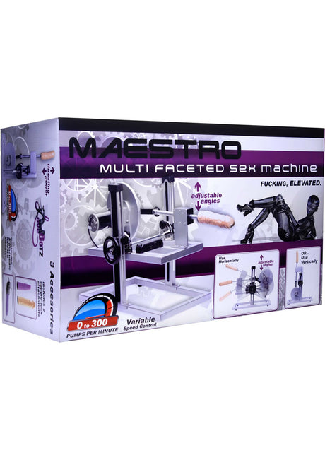 LoveBotz Maestro Multi-Faceted Sex Machine - Gray