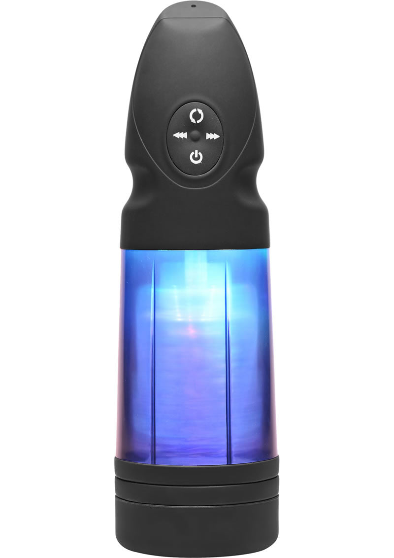 LoveBotz Strobe Multifunction Rechargeable Stroker - Black