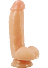 Coverboy The Pizza Boy Dildo with Balls 5in - Vanilla