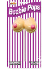 Boobie Pops Lollipop Strawberry