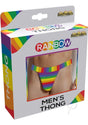 Rainbow Men's Thong - Multicolor