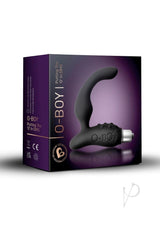 O Boy Silicone Prostate and Perineum Stimulator - Black