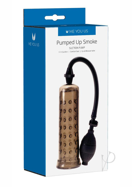 ME YOU US Pumped Up Smoke Penis Pump - Smoke/Black