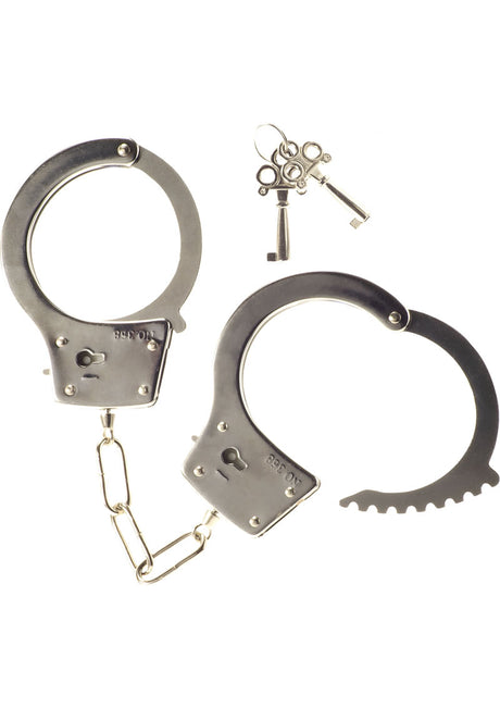 ME YOU US Heavy Metal Handcuffs - Silver